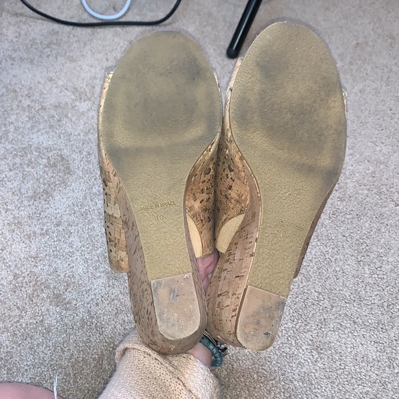 Jack Rogers Ronnie Tan/Brown Wedge Cork Sandal - Picture 8 of 12